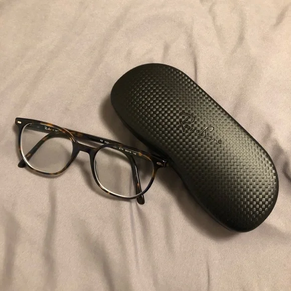Ray Ban RB 5397 Elliot 8174 eyeglasses in tortoise color. Measures 50*19 145 - Picture 5 of 5